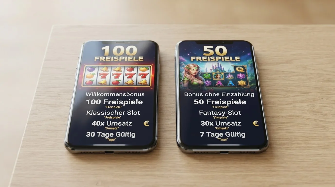 Vergleich der No-Deposit-Angebote von Tipico und SlotMagie mit Bedingungen