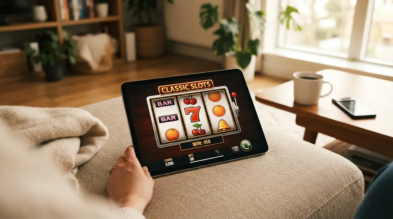 Smartphone und Tablet mit Casino-Oberfläche